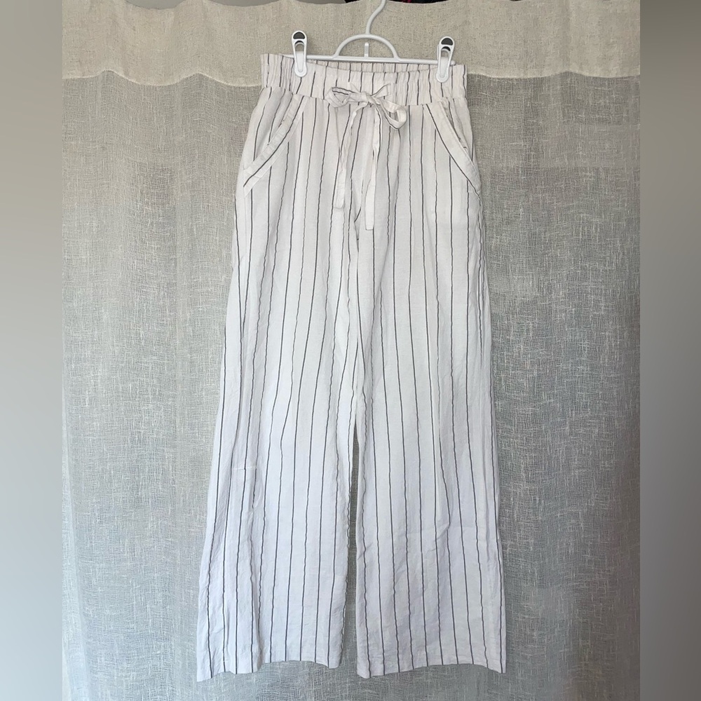 Linen pants / size M (medium)
